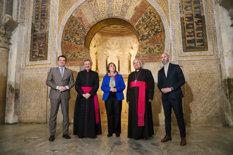 Presentan del inicio de las obras de restauración de la macsura y de los actos conmemorativos del 40º aniversario de la Declaración como Patrimonio de la Humanidad