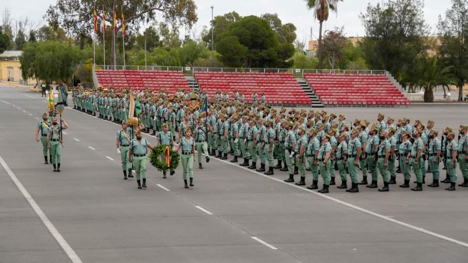 El Grupo Logístico de la Brigada de La Legión conmemora San Juan Bosco, patrón los Especialistas del Ejército de Tierra