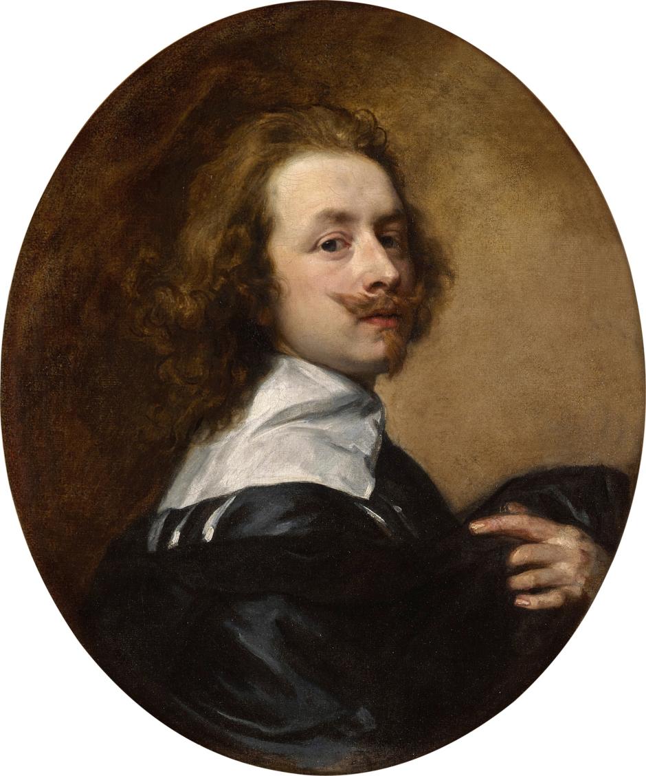 Fotografía cedida por Sotheby's donde se muestra el autorretrato de Anthony Van Dyck vendido por 2,23 millones