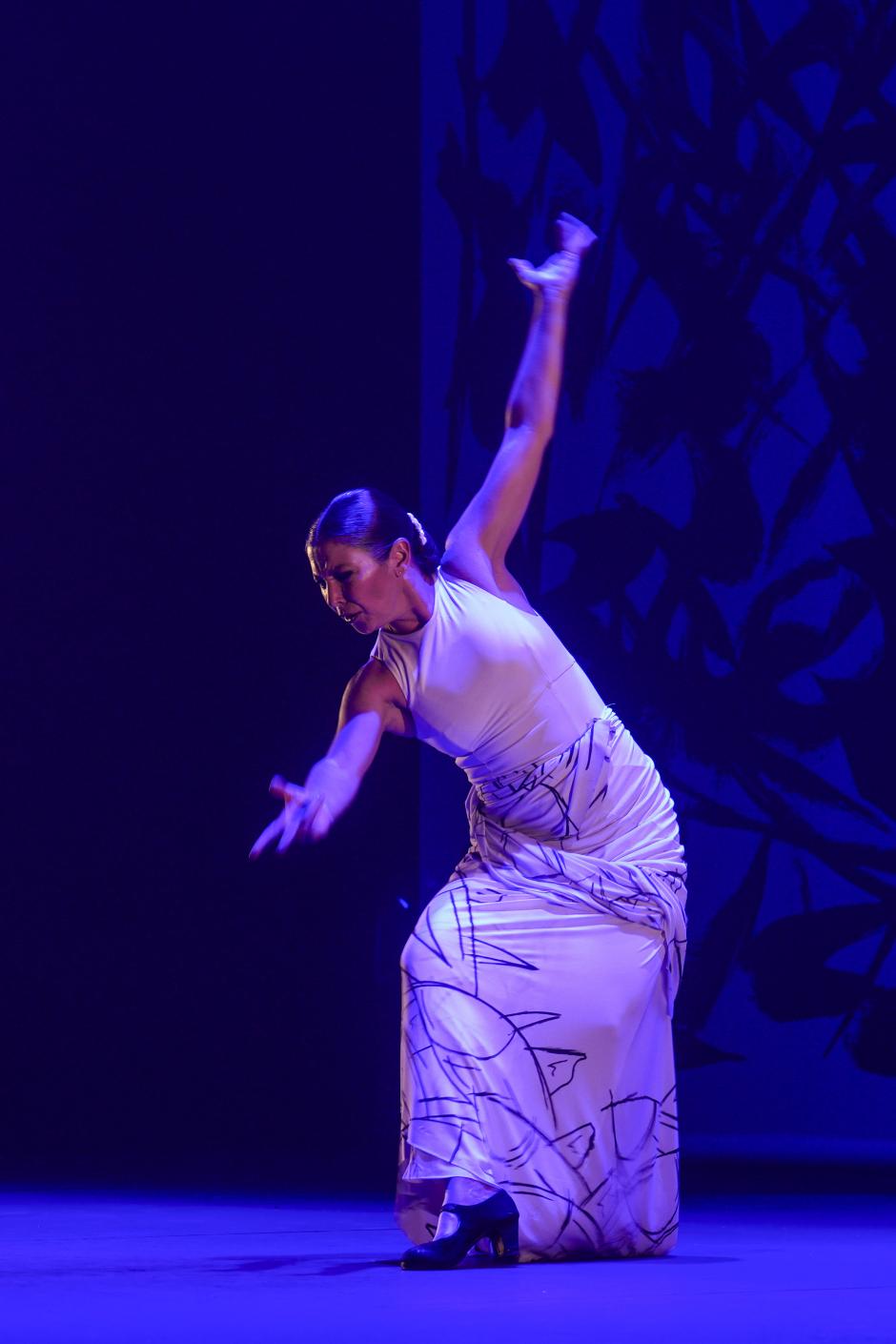 La bailaora y coreógrafa Sara Baras durante 'Vuela'