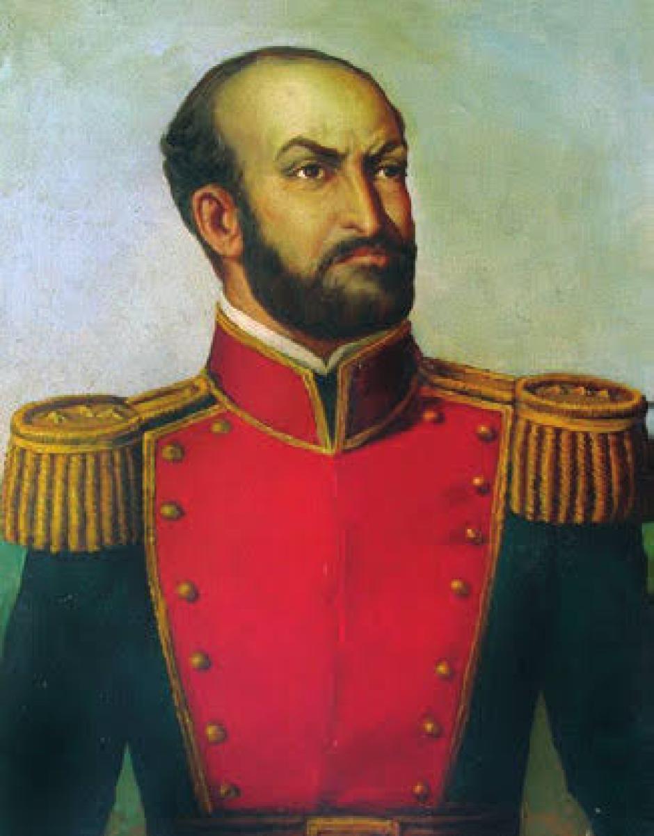 Retrato de José Tomás Boves de la colección del Museo Histórico de San Mateo, estado Aragua, Venezuela