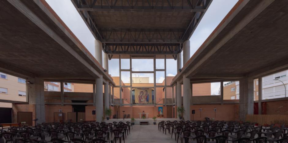 El templo de San Juan Pablo II de Benicasim por dentro