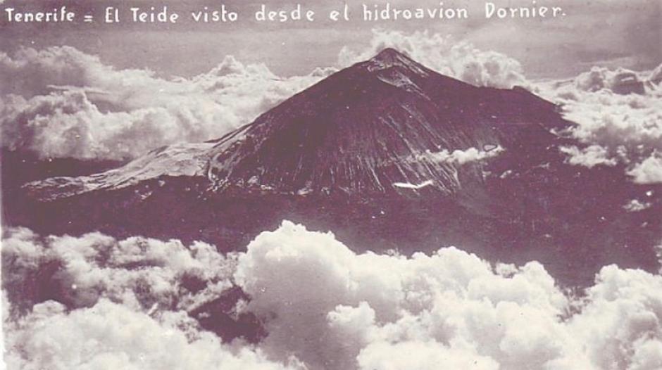 El Teide, fotografiado a 4.000 m de altitud por Leopoldo Alonso