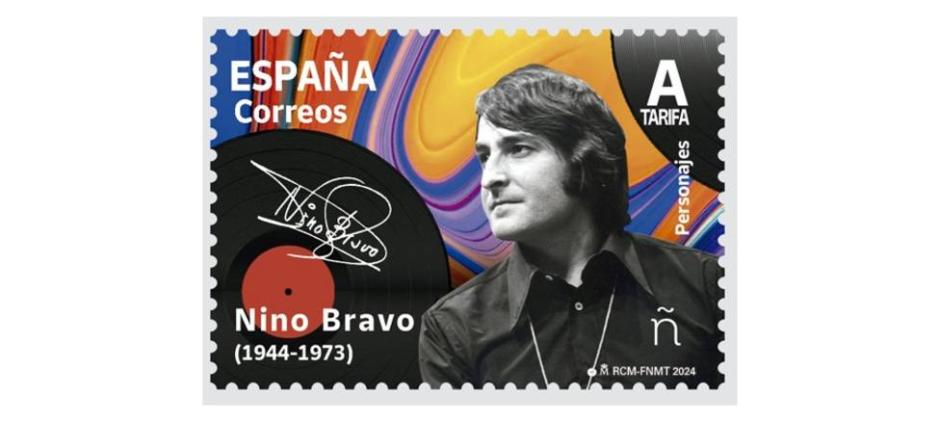 Sello de Correos para homenajear a Nino Bravo