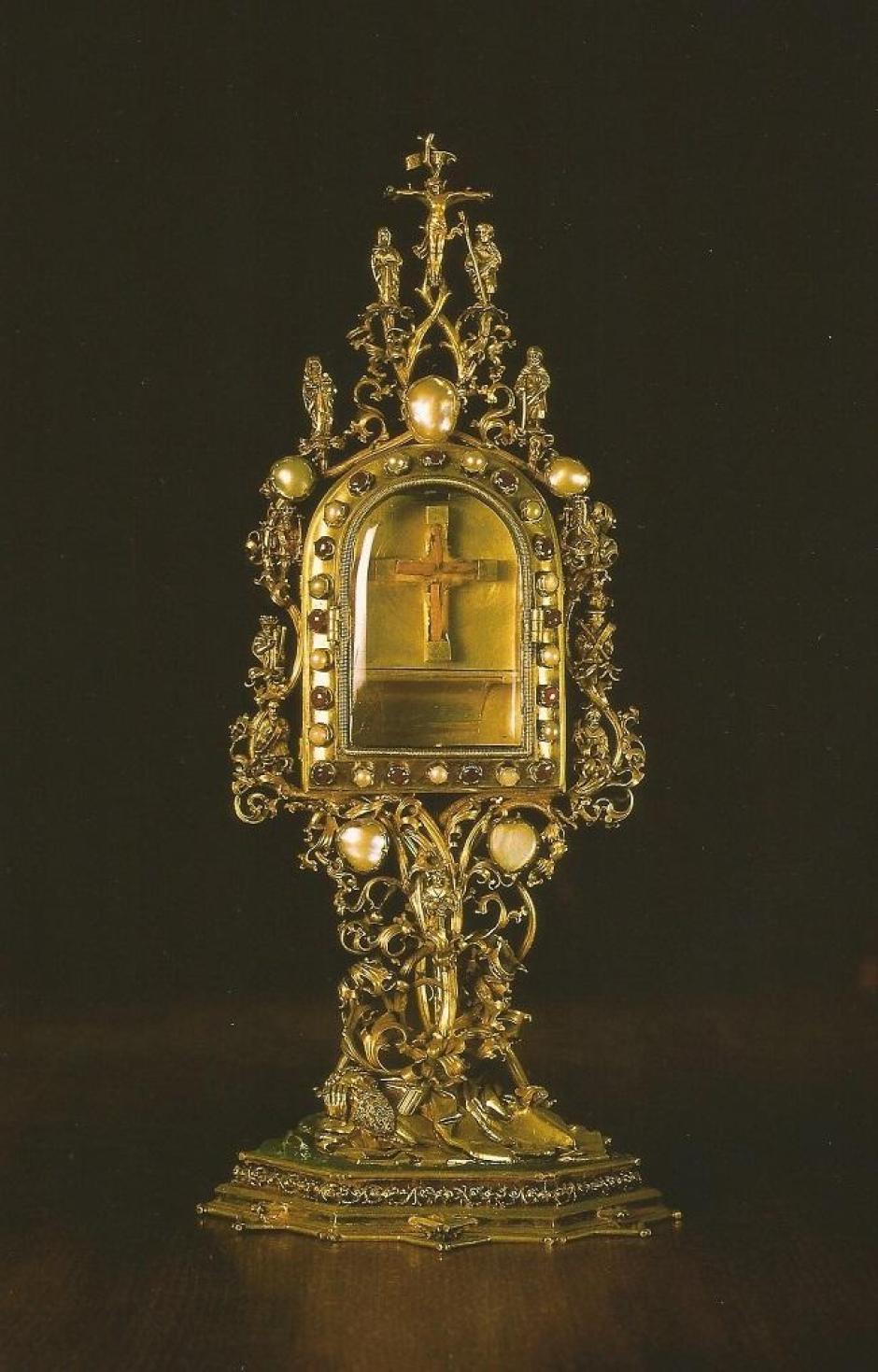 El lignum crucis de la capilla real de Granada