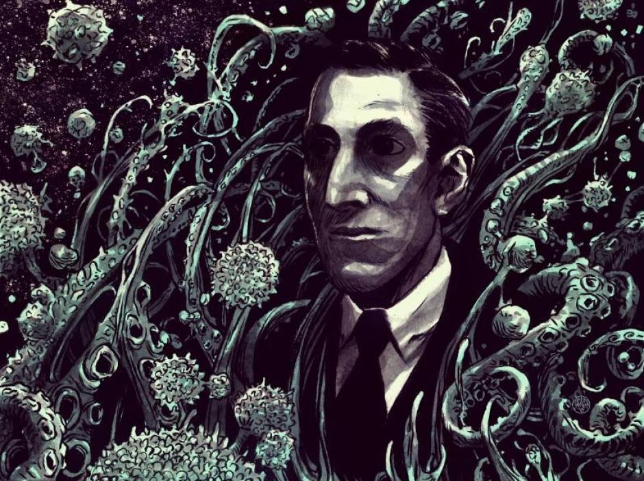 Ilustración del mundo de Lovecraft