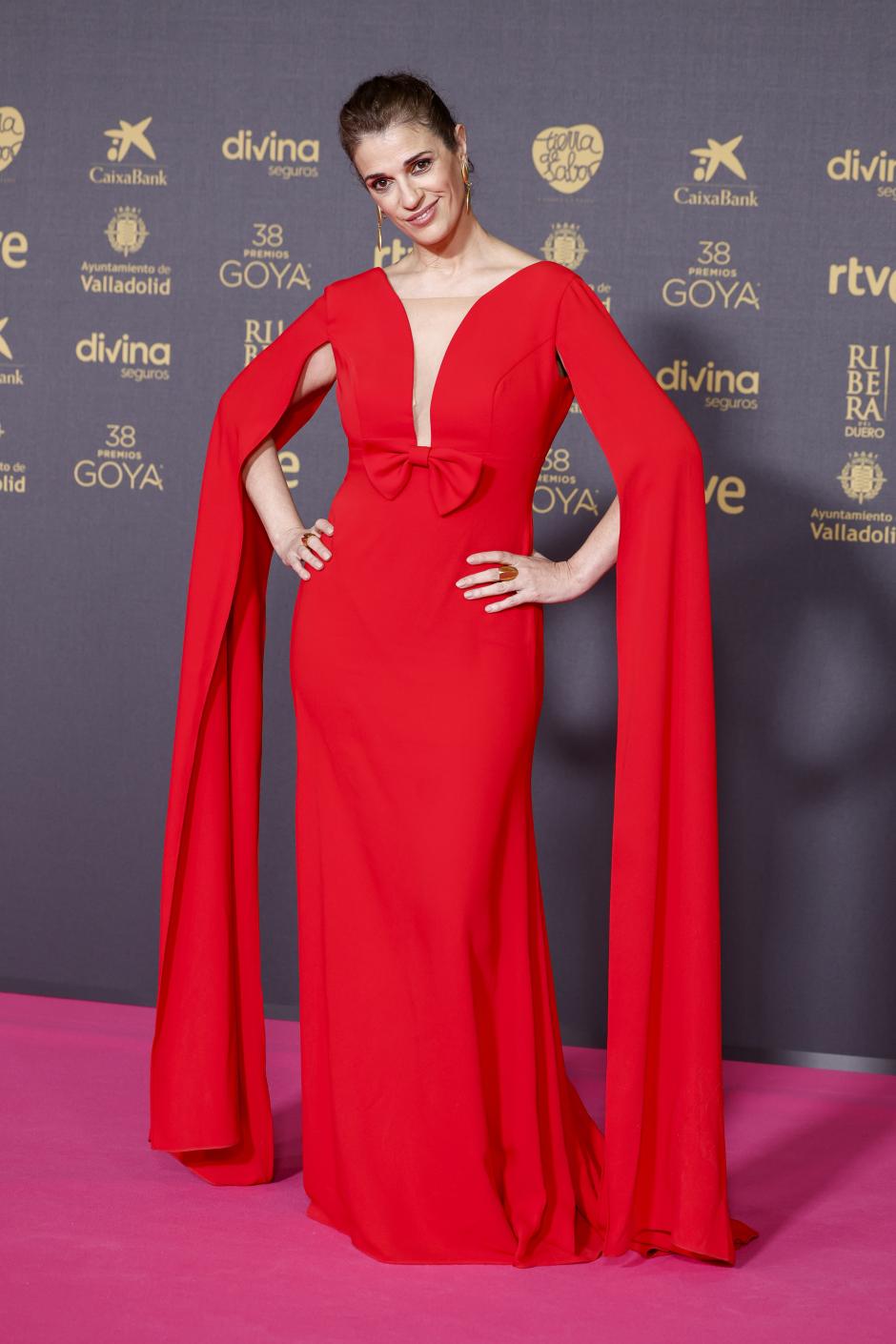 Actress Ruth Gabriel at photocall for the 38th annual Goya Film Awards in Valladolid on Saturday 10 February, 2024.