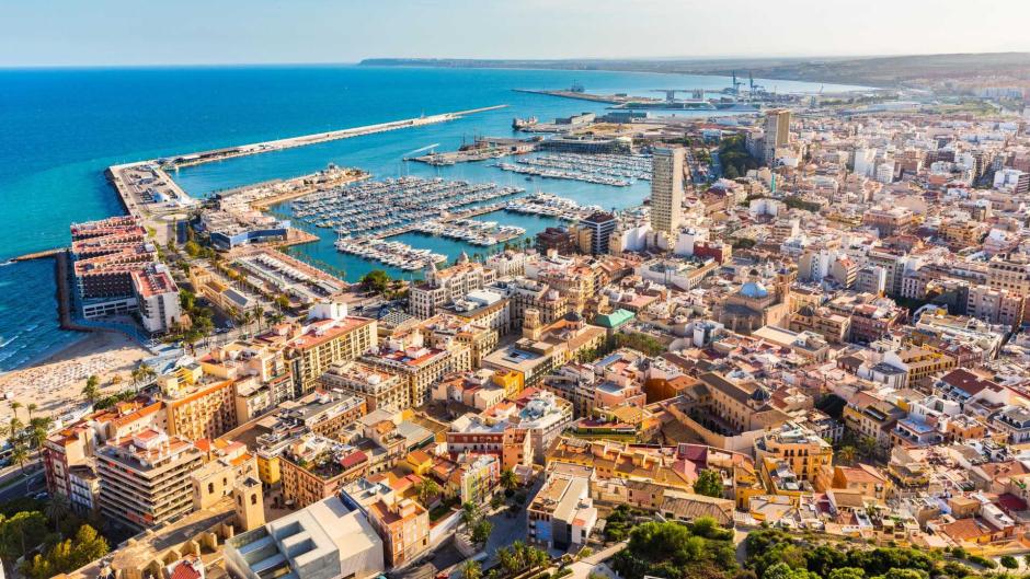 Panorámica de Alicante ciudad