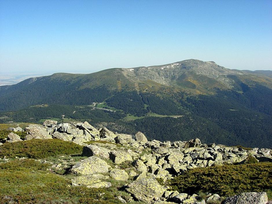 Vista del Pico Peñalara