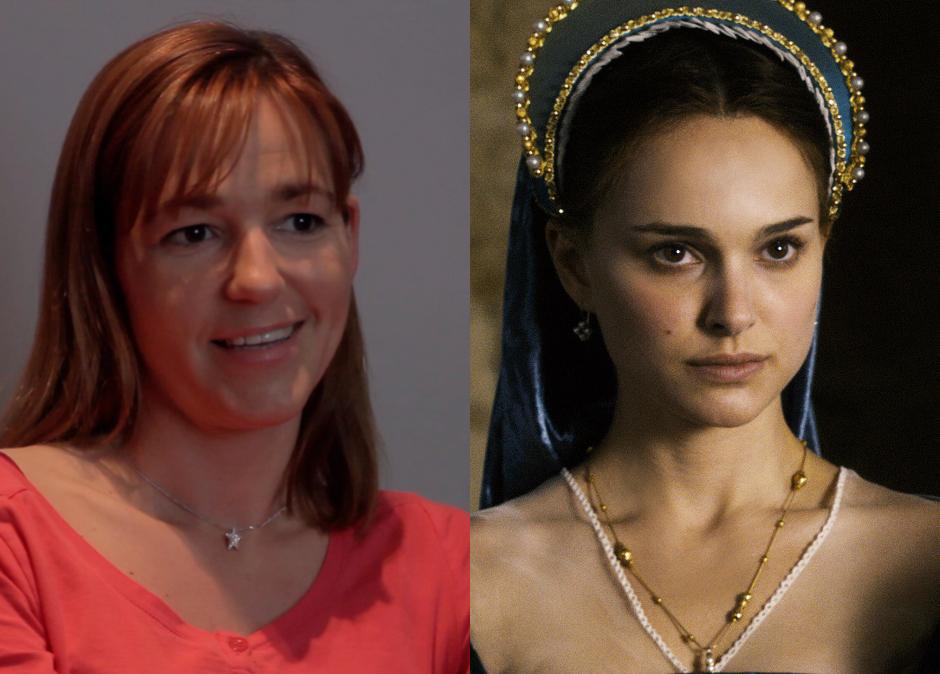 Nuria Trifol y Natalie Portman