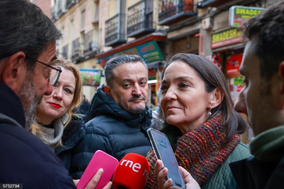 La portavoz del PSOE en el Ayuntamiento de Madrid, Reyes Maroto