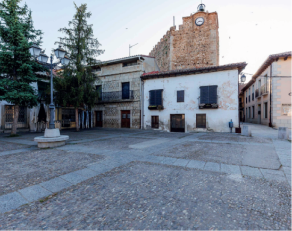 Plaza principal de Buitrago de Lozoya