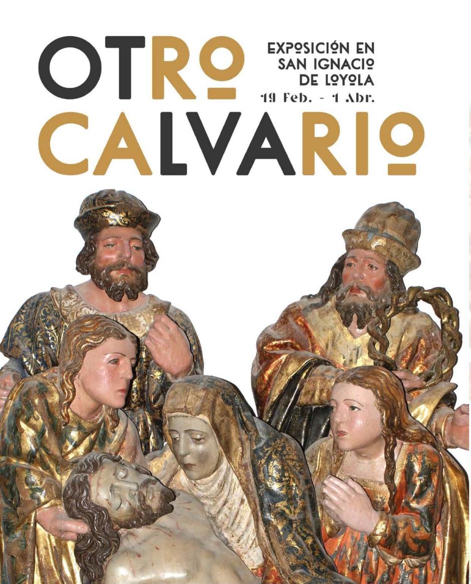 Cartel de la exposición 'Otro Calvario', en Ávila