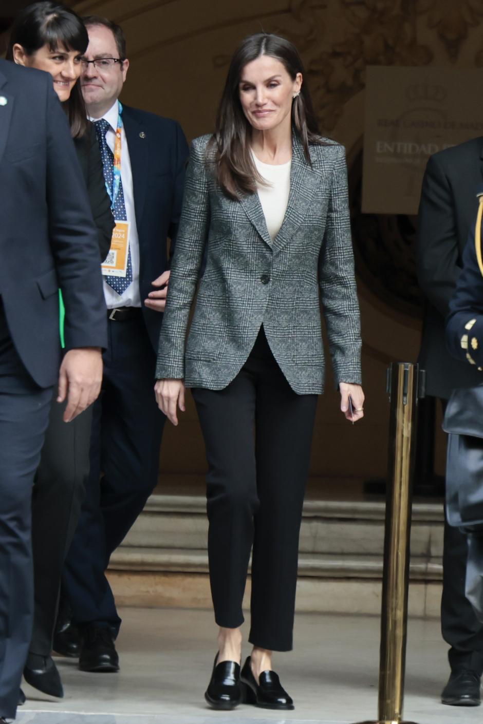 Spanish Queen Letizia Ortiz during act “ Dia Internacional de la Internet Segura “ in Madrid on Tuesday , 06 February 2023.