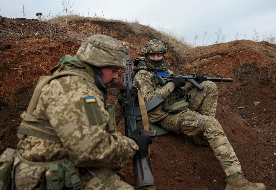 Las fuerzas ucranianas se han atrincherado y se disponen a lanzarse al ataque