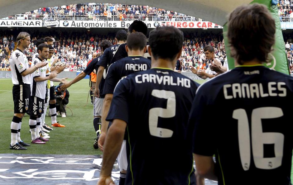 Imagen del Valencia Real Madrid de la temporada 2010-2011