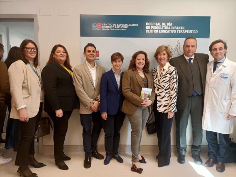 Fátima Matute en la inauguración del Hospital de Día de Psiquiatría Infantil y Centro Educativo Terapéutico