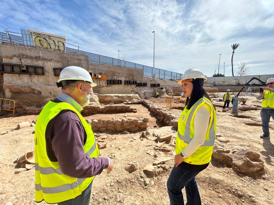 Obras en Alicante que han dejado al descubierto vestigios romanos