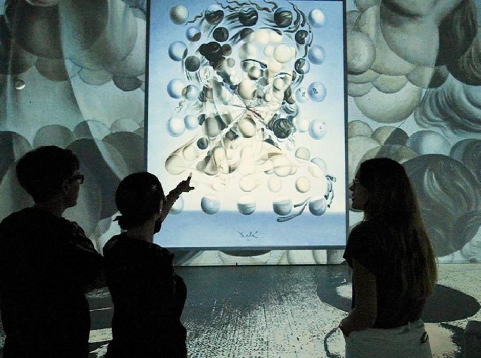 Exposición inmersiva de Dalí