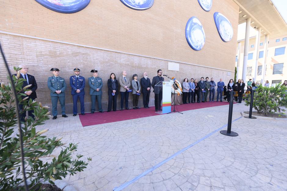Homenaje a las víctimas del terrorismo, el 11 de marzo de 2024, en Alfara, Valencia