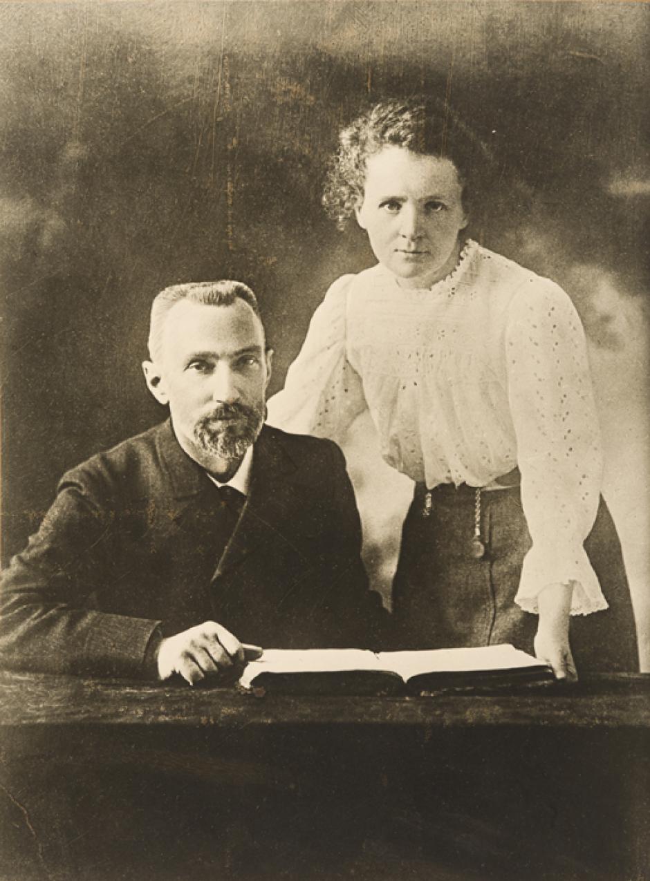 Imagen de la pareja tomada en 1903