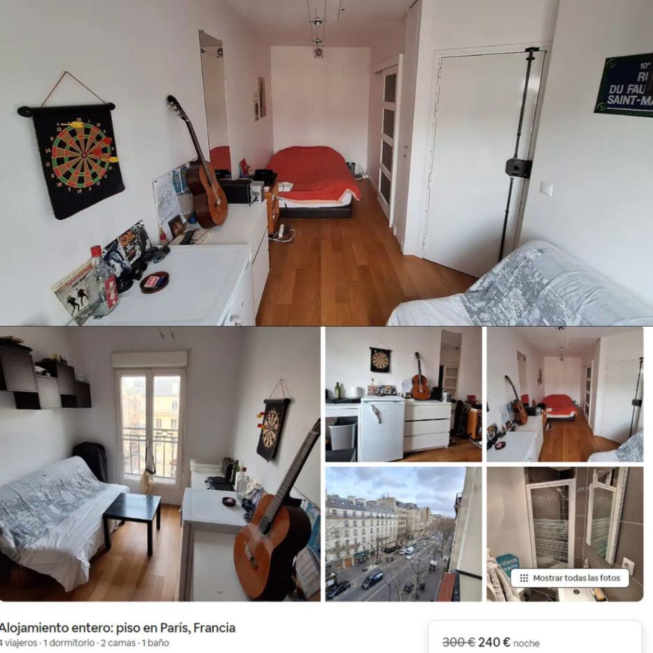 Alojamiento de París por el que se piden 240€ la noche