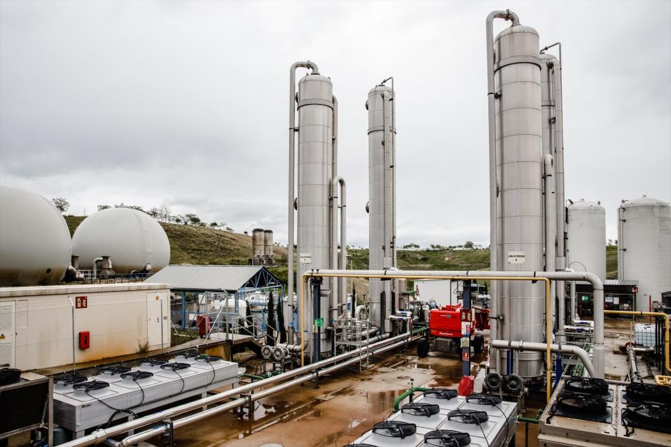 Planta de biogás del Parque Tecnológico de Valdemingómez