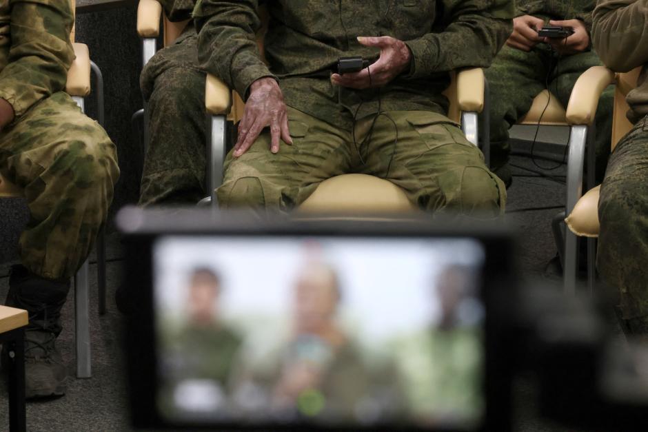 Soldados extranjeros hechos prisioneros de guerra en Ucrania