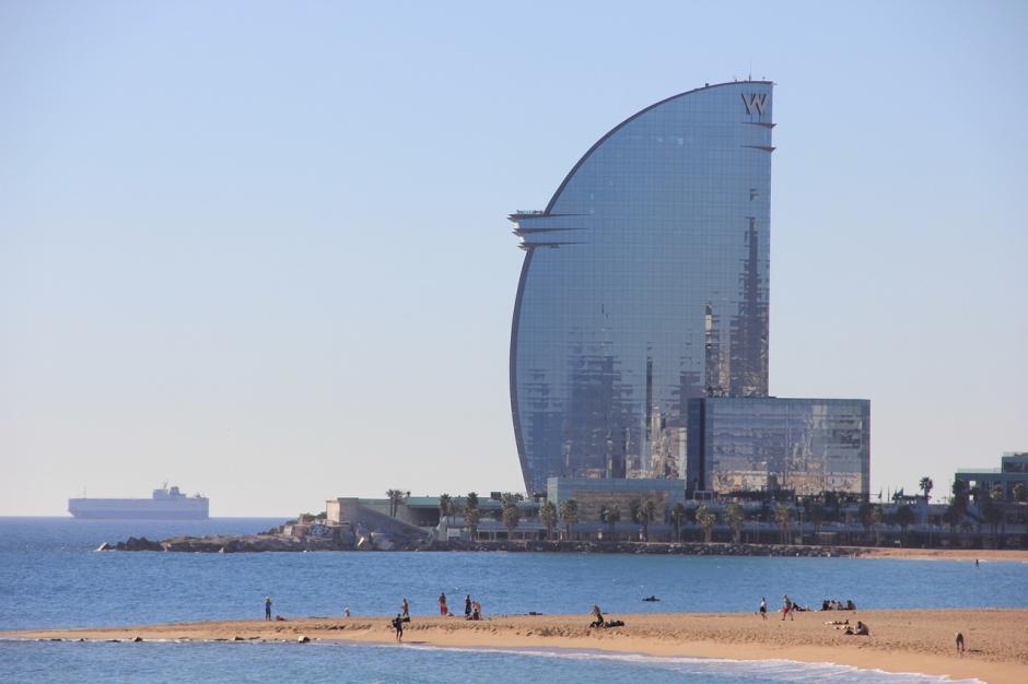 Playa San sebastián, Barcelona