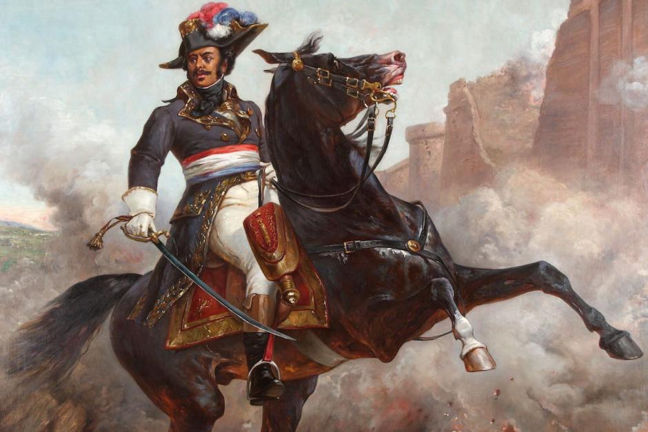 Pintura del general en jefe Thomas-Alexandre Dumas Davy de la Pailleterie