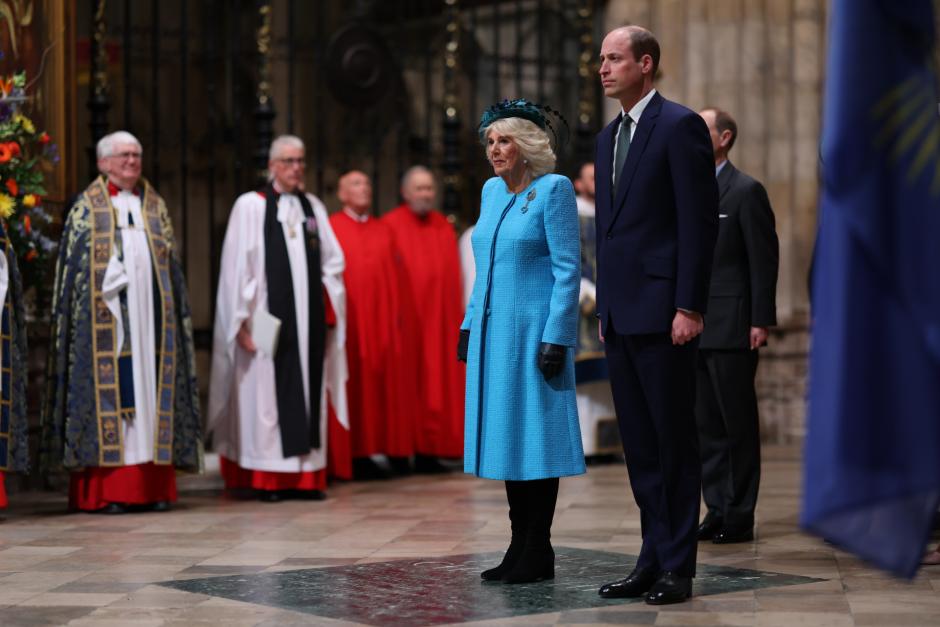 La Reina Camila y el Príncipe de Gales representan a la Corona británica en el Día de la Commonwealth