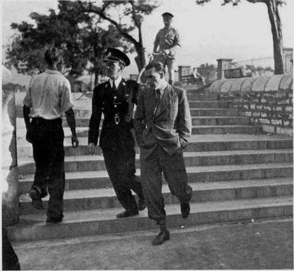 Detención de Luis López Cordón-Cuenca en Line Wall Road, junio de 1943