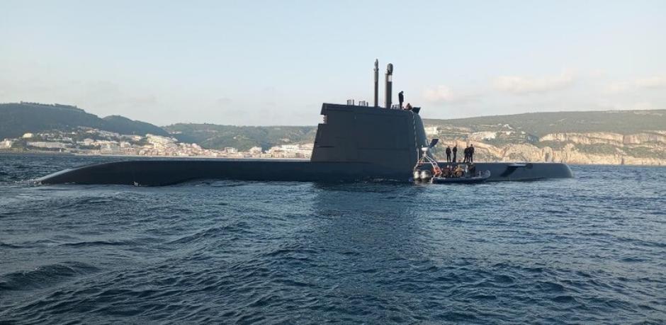 El submarino portugués NRP Tridente