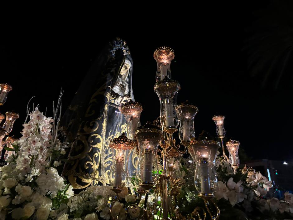Cristo crucificado, durante la Semana Santa Marinera de Valencia