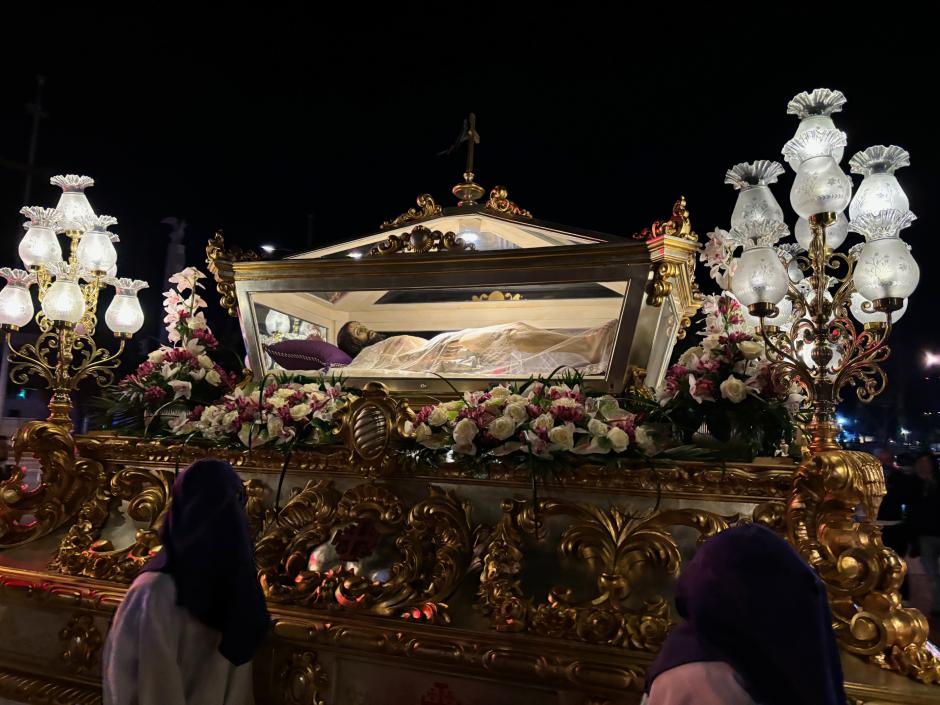 Cristo crucificado, durante la Semana Santa Marinera de Valencia