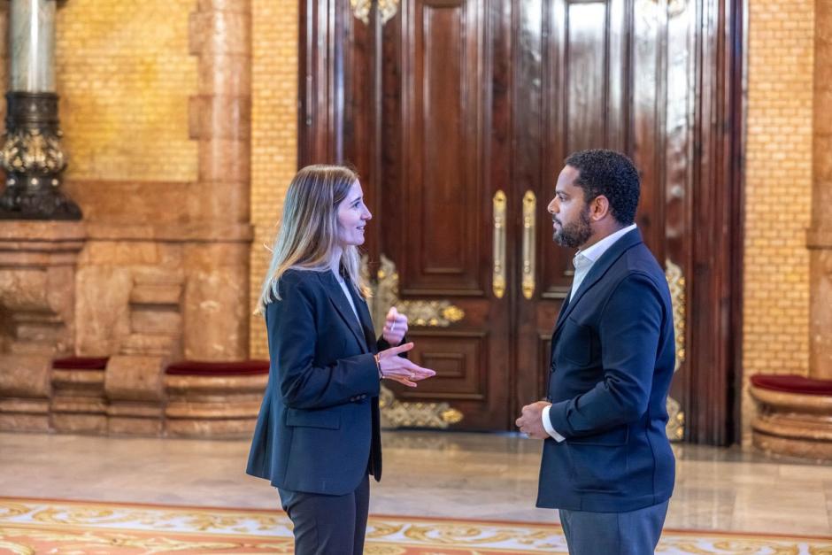 Júlia Calvet e Ignacio Garriga