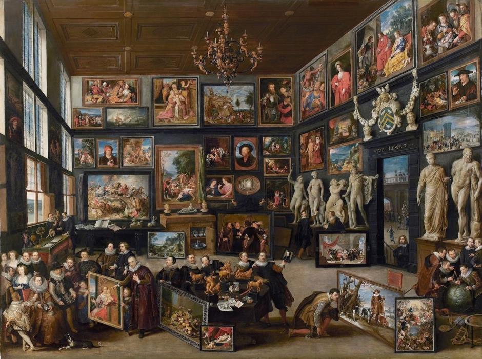 El gabinete de arte de Cornelis van der Geest de Willem van Haecht