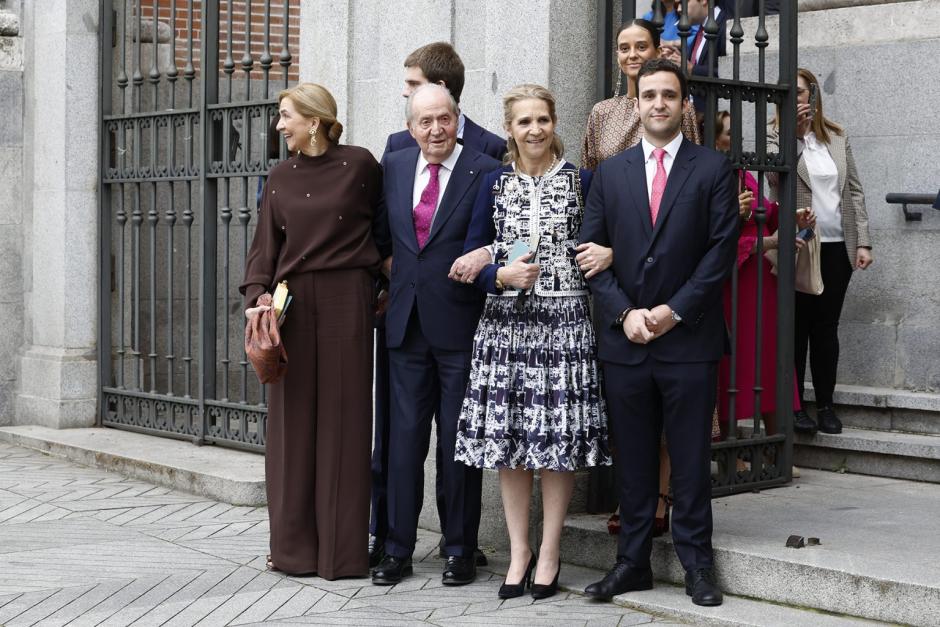 El Rey Juan Carlos y su familia