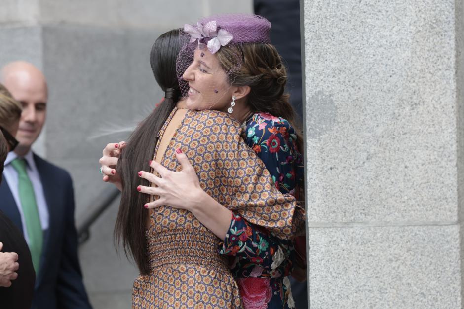 Victoria Federica de Marichalar during the wedding of Jose Luis Martinez Almeida and Teresa Urquijo in Madrid on Saturday, 06 April 2024.