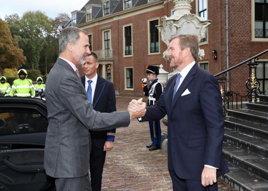 Los Reyes de España y de los Países Bajos en Ámsterdam en 2019