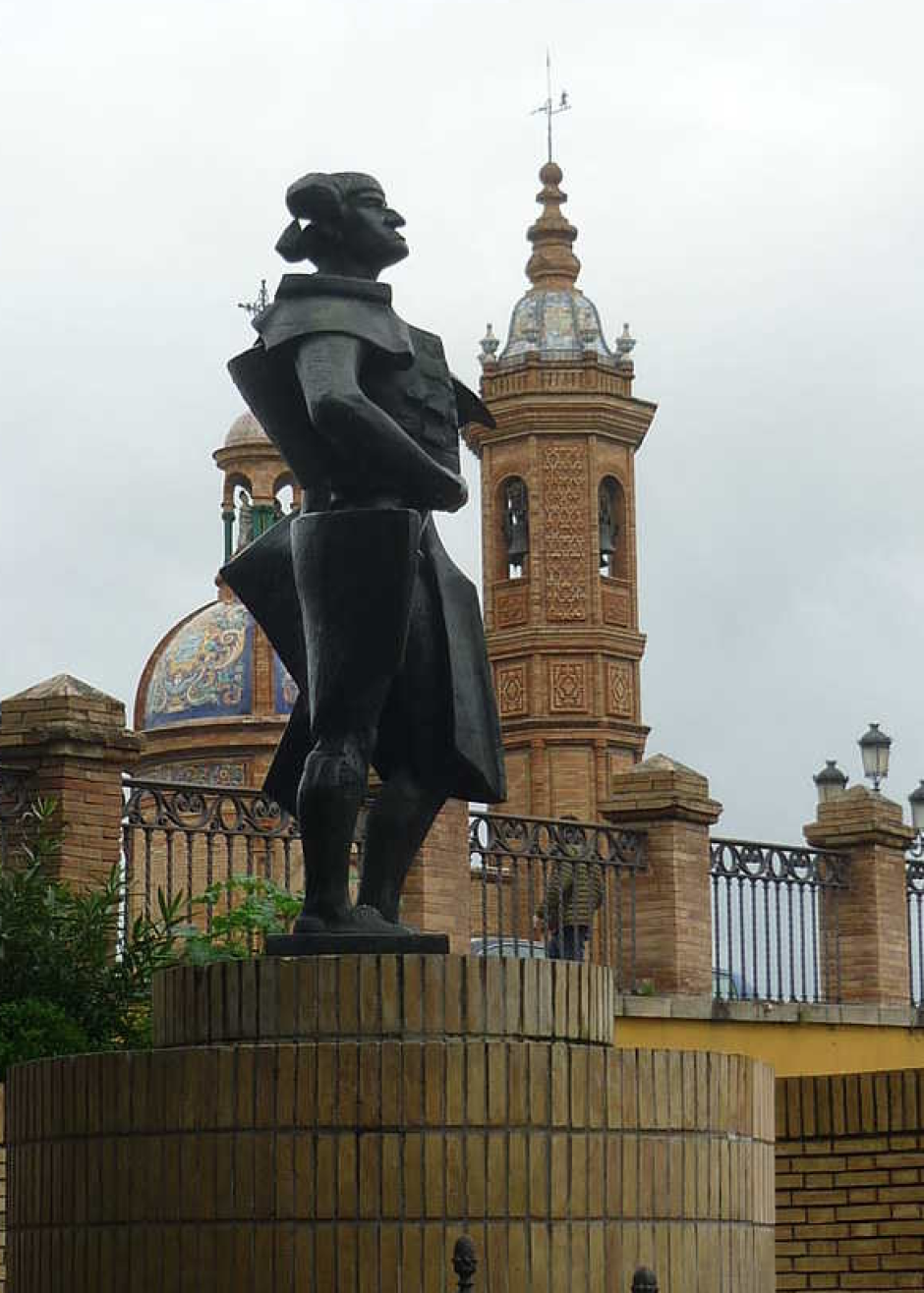Monumento a Juan Belmonte en Sevilla