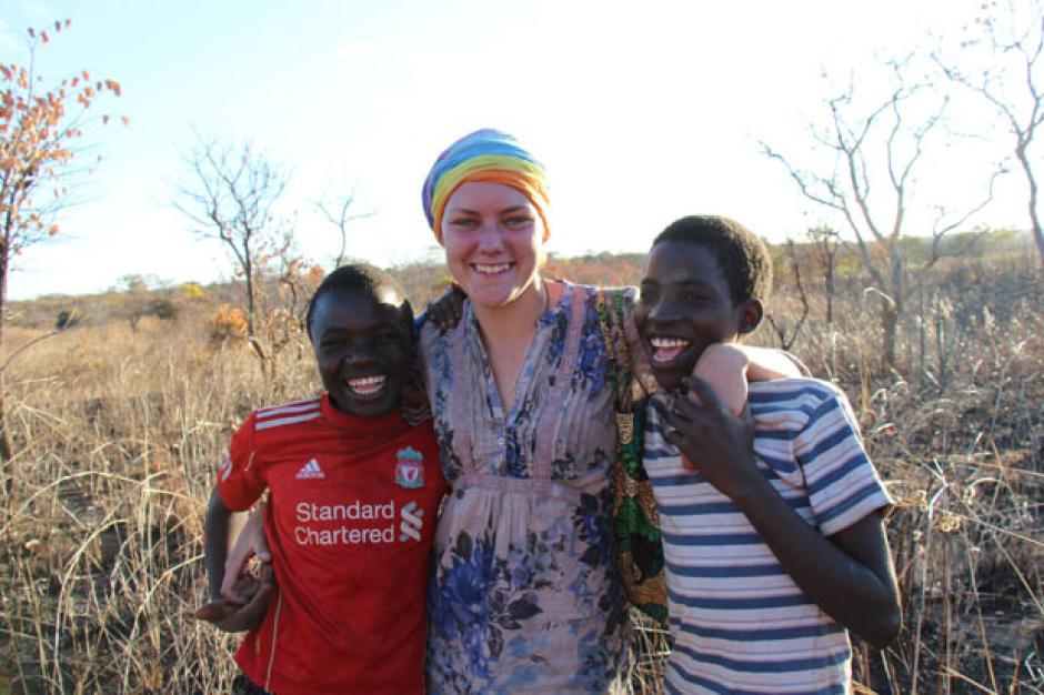 Helena, de voluntaria en Zambia en 2013