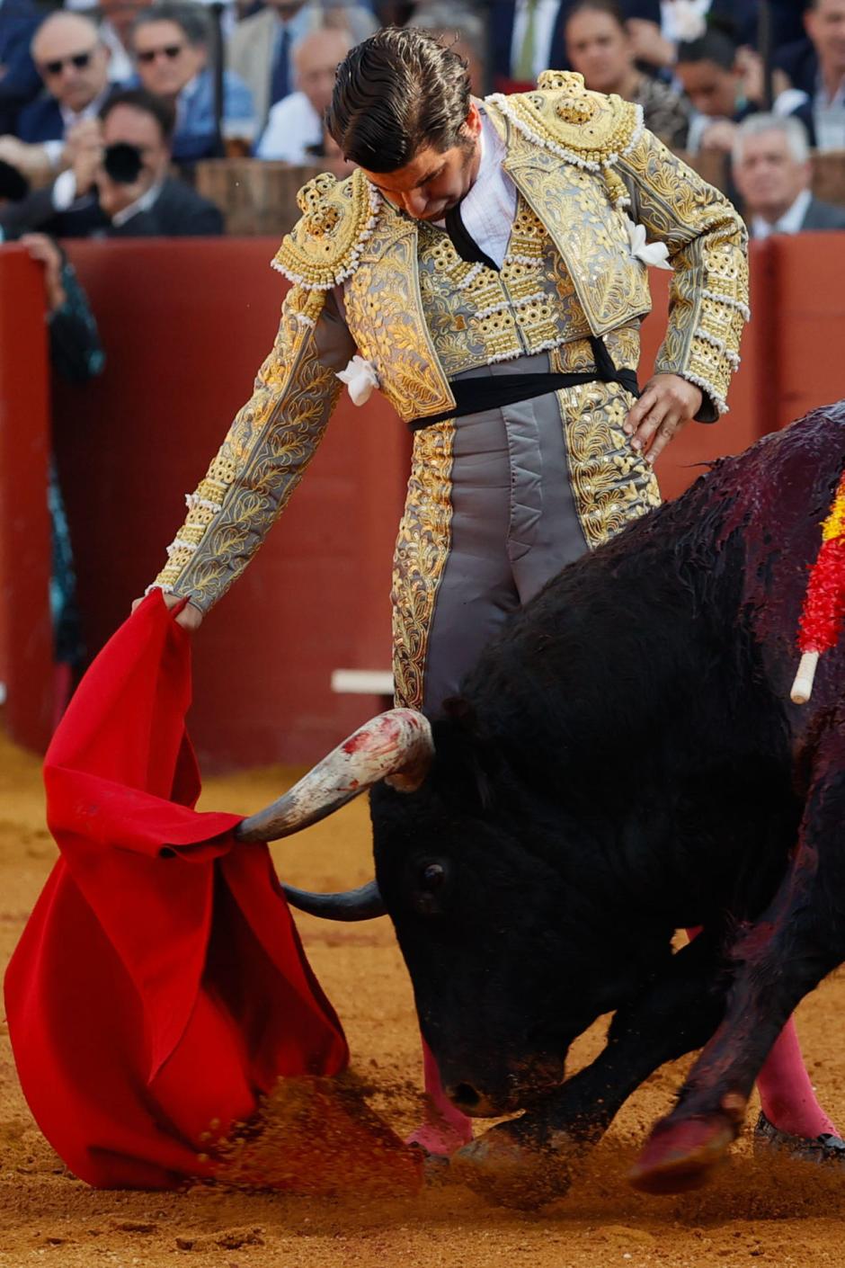 Morante de la Puebla no tuvo fortuna con sus dos toros