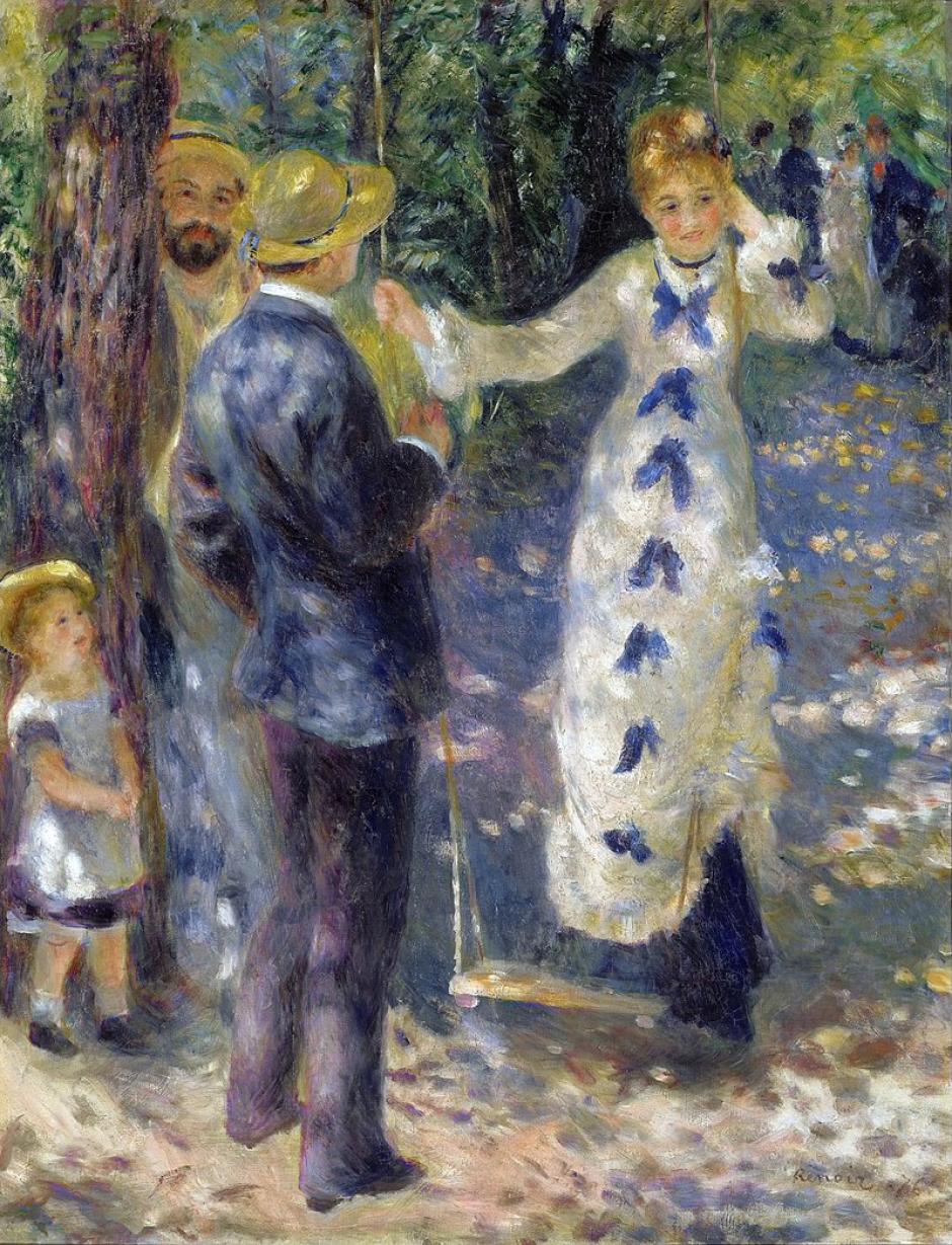 El columpio - Auguste Renoir