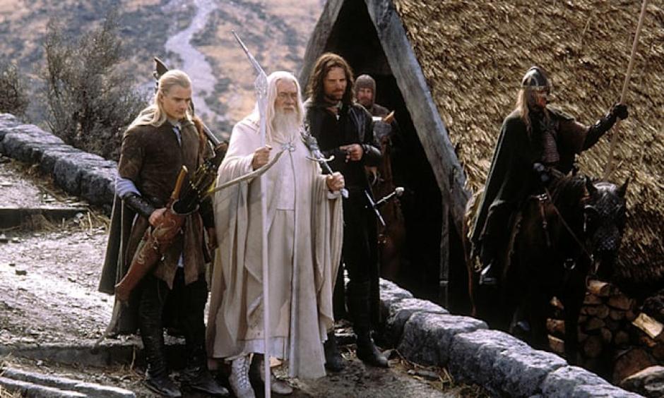 Legolas, Gandalf y Aragorn