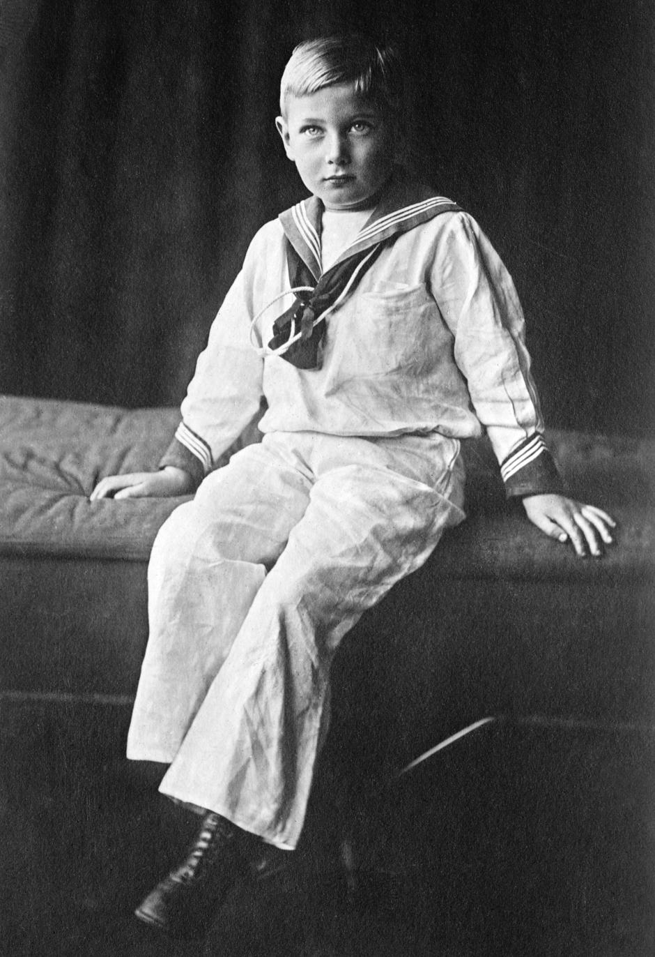 Príncipe Juan (1905-1919), fotografía de William Harding Lauder, para Lafayette