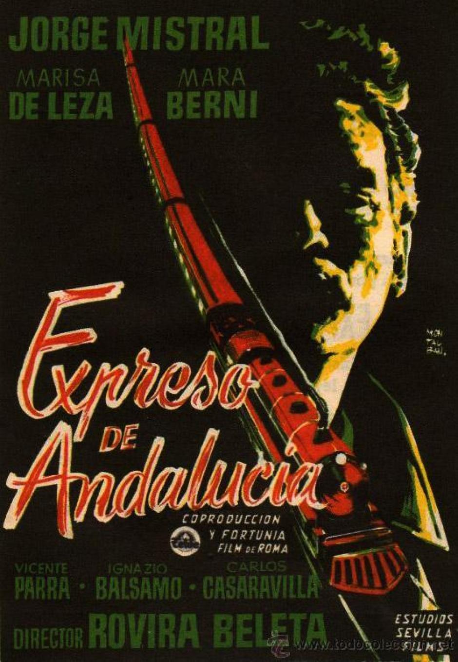 Cartel de la película 'Expreso de Andalucía'