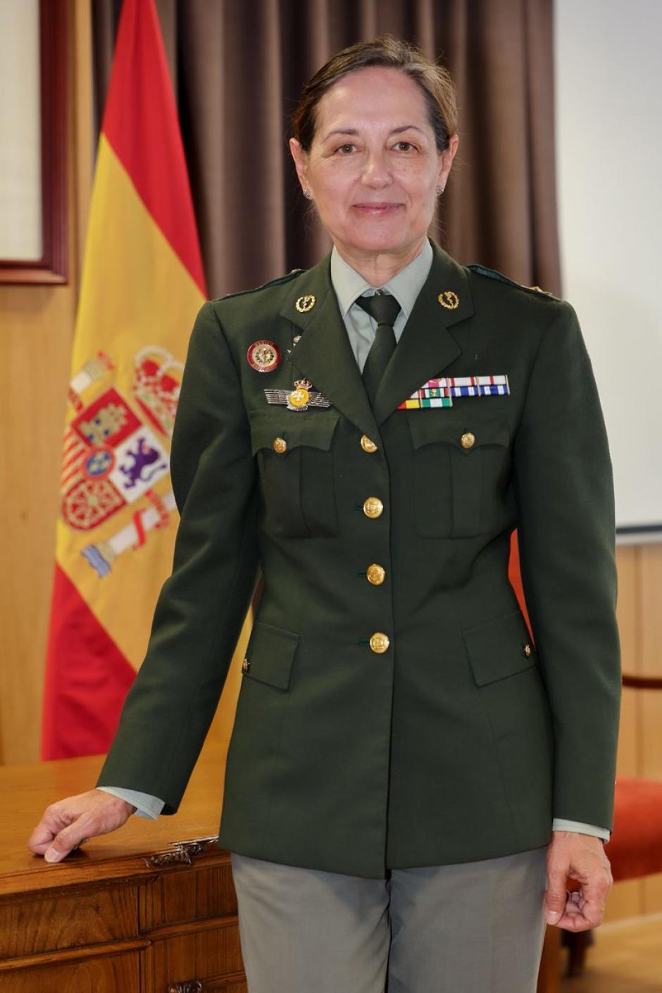 Rosa García Toledano, General de Brigada Médico del Cuerpo Militar de Sanidad