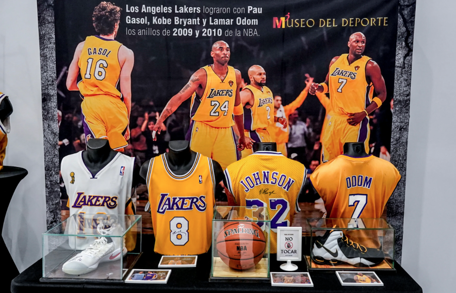 Camisetas de los Ángeles Lakers