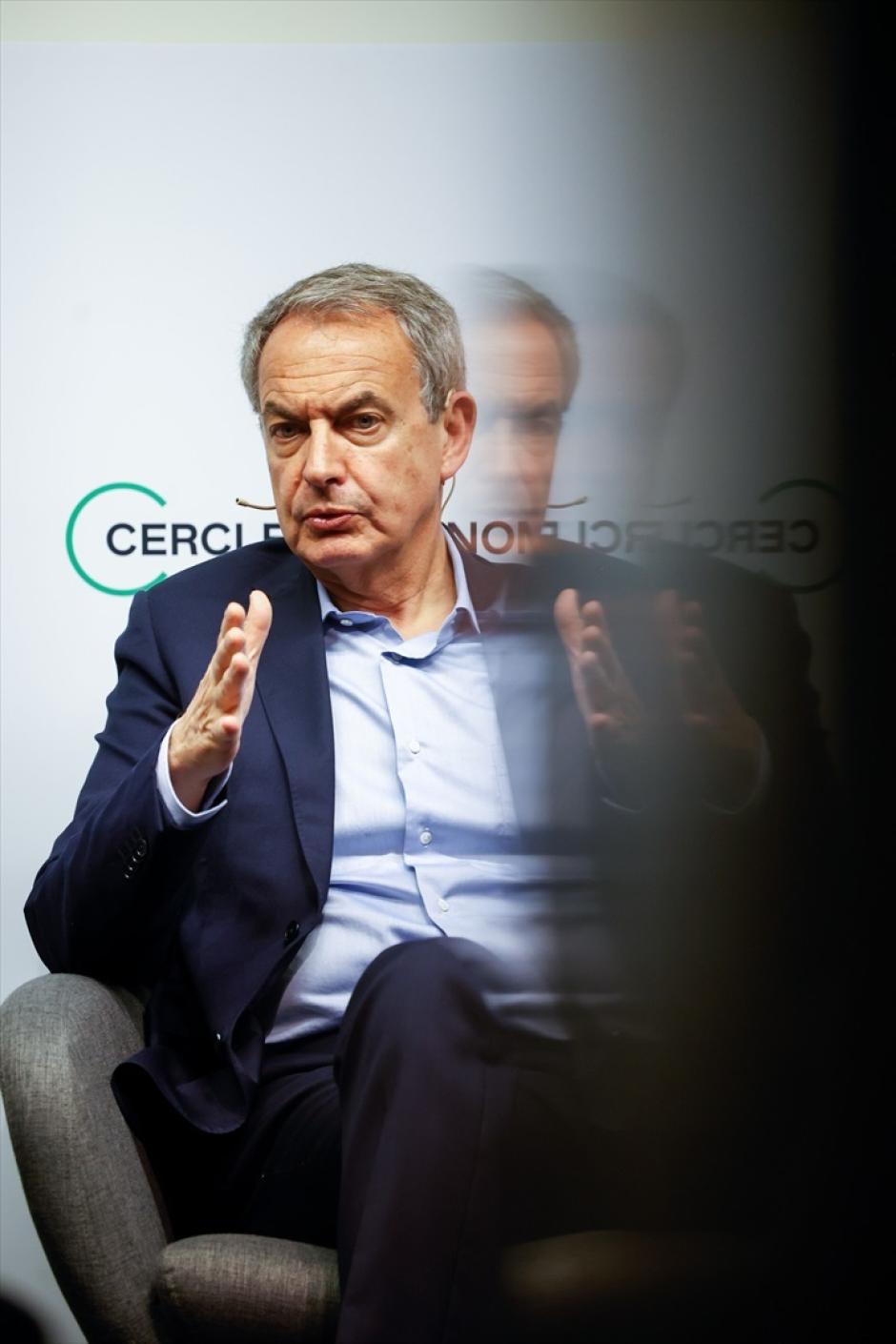 El expresidente del Gobierno José Luis Rodríguez Zapatero